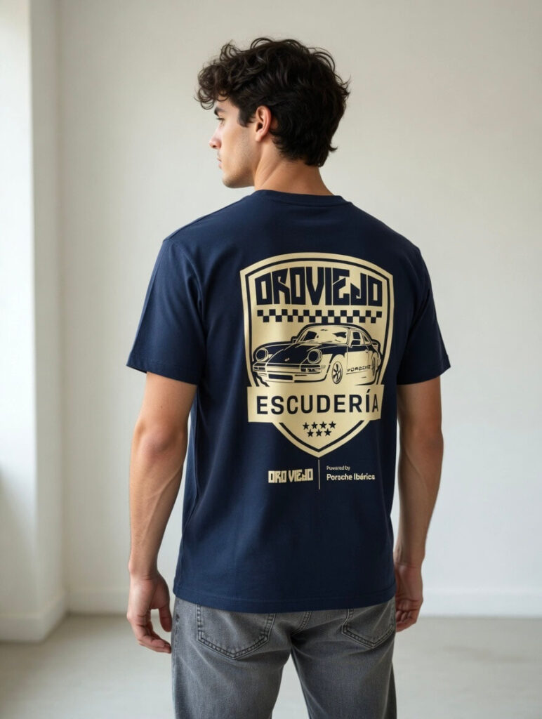 Camisetas HUGE negra